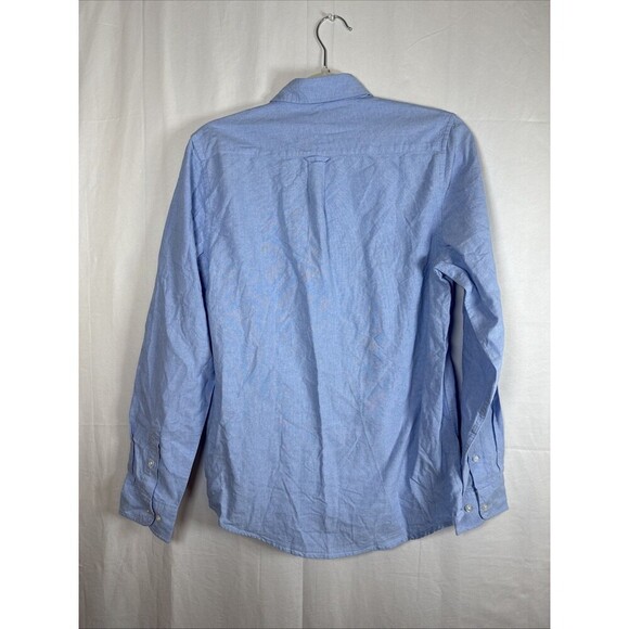 Primark Men’s Blue Long Sleeve Dress Shirt Slim Fit Size Medium NWT - Picture 6 of 8